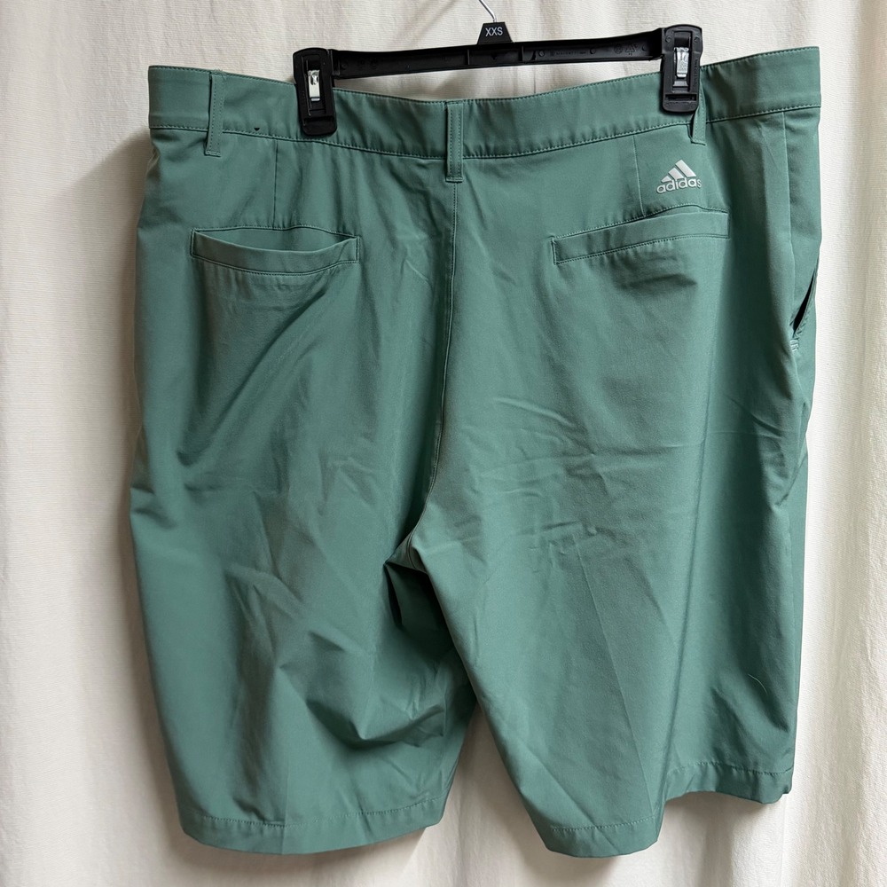 Adidas Mens Ultimate365 Golf Shorts Sage Green Performance Stretch Size 40 - Picture 4 of 6